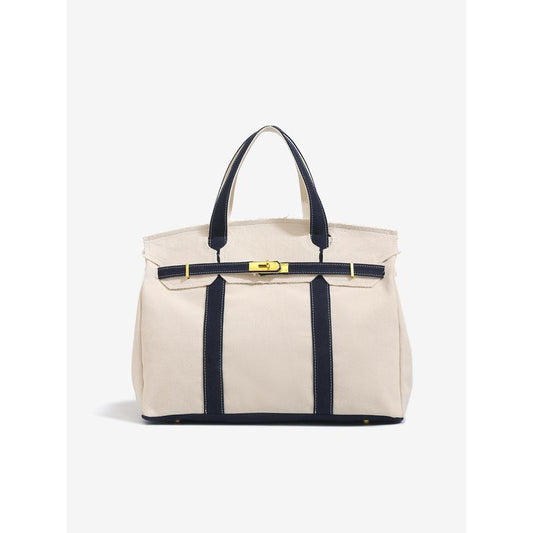 Large Capacity Lightweight Canvas Shoulder Bag - Versatile Handbag and Crossbody Purse for Fashionable Outfits, Travel, Work, and School Use