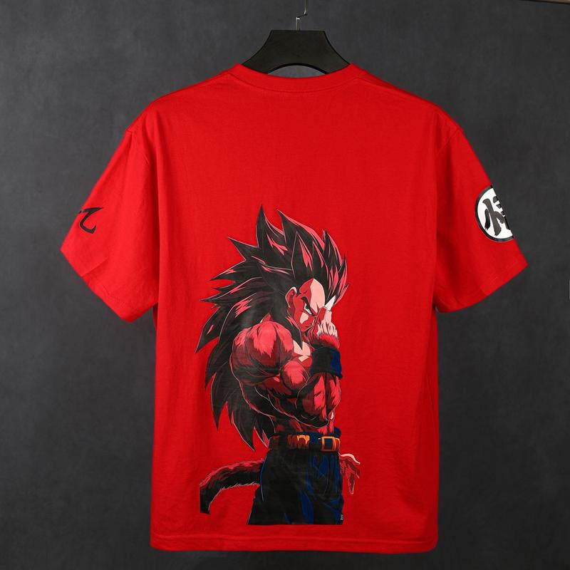 Urban Streetwear Retro Unisex Tank Top featuring Dragon Ball Z Goku - Oversized Cotton Muscle Tee for Men, Perfect for Summer Vacations and Anime Enthusiasts