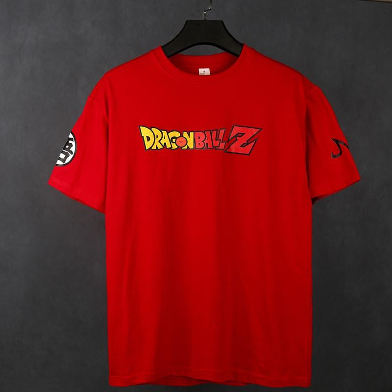 Urban Streetwear Retro Unisex Tank Top featuring Dragon Ball Z Goku - Oversized Cotton Muscle Tee for Men, Perfect for Summer Vacations and Anime Enthusiasts