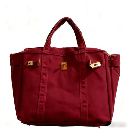 Soild Color Boatkin Boat Tote Canvas Bag Handbag Working Shopping Travel Trip Bag